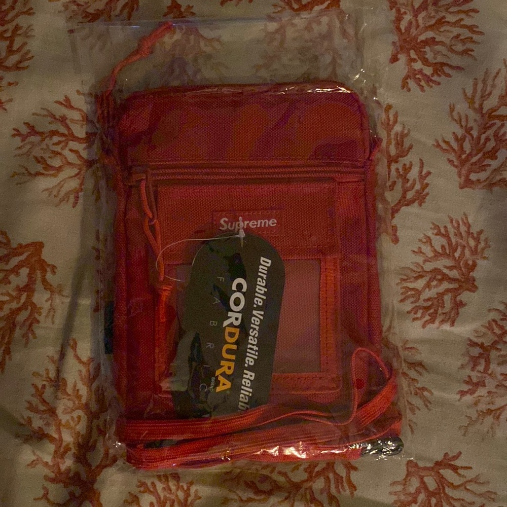 Red supreme massager bag